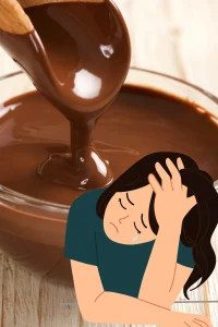生チョコが固まらない原因は？を説明した画像