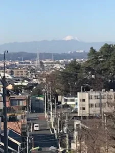 岡田准一さんの自宅から富士山が見れる？を説明した画像