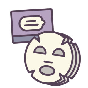 Snow Manの渡辺翔太と目黒蓮美容をイメージした画像